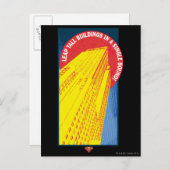 Superman 72 postkarte (Vorne/Hinten)