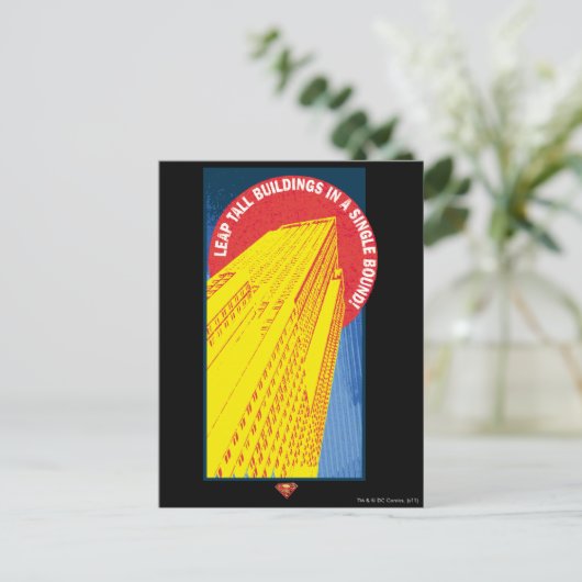 Superman 72 postkarte (Stehend Vorderseite)