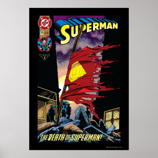 Superman #75 1993 poster (Vorne)