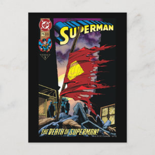 Superman #75 1993 postkarte