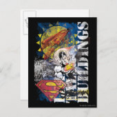 Superman 77 postkarte (Vorne/Hinten)