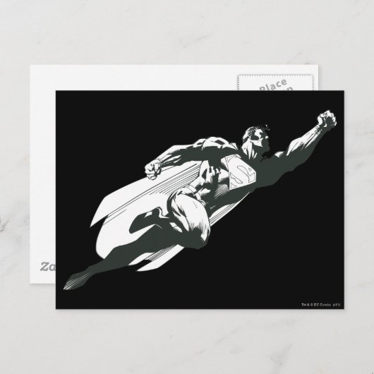 Superman 7 postkarte (Vorne/Hinten)