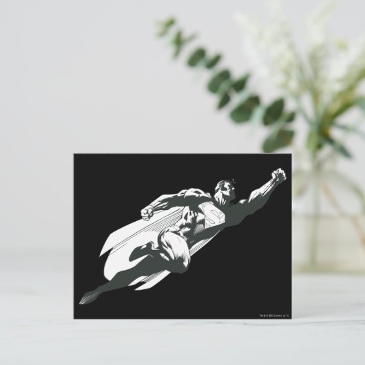 Superman 7 postkarte (Stehend Vorderseite)