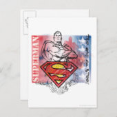 Superman 81 postkarte (Vorne/Hinten)