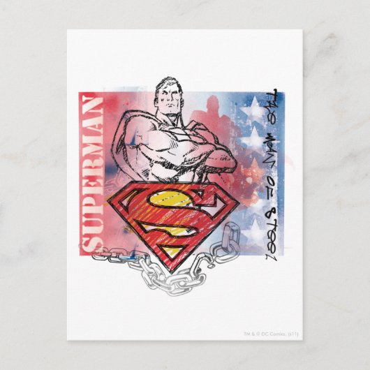 Superman 81 postkarte (Vorderseite)