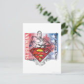 Superman 81 postkarte (Stehend Vorderseite)