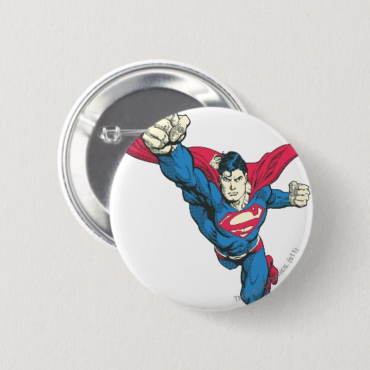 Superman 83 button (Vorne & Hinten)