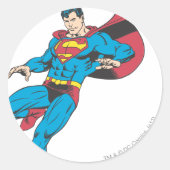 Superman 85 runder aufkleber (Vorderseite)