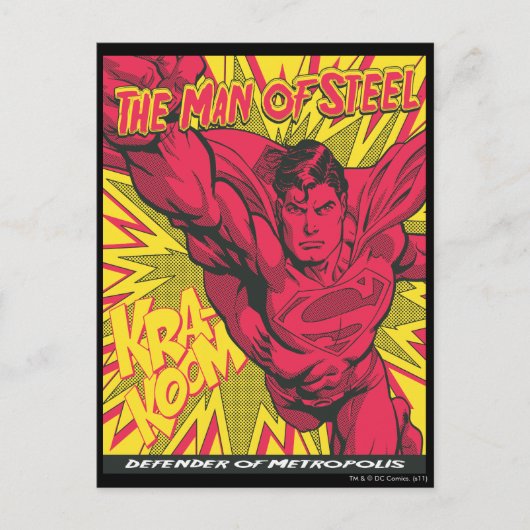 Superman 87 postkarte (Vorderseite)