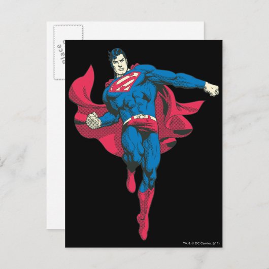 Superman 89 postkarte (Vorne/Hinten)