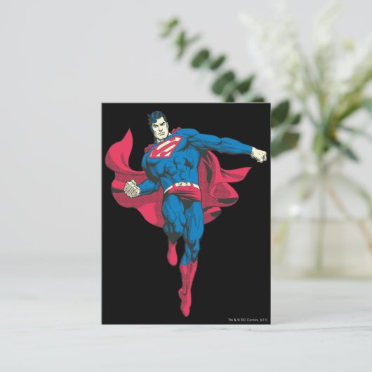 Superman 89 postkarte (Stehend Vorderseite)