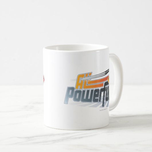 Superman All Powerful Kaffeetasse (VorderseiteRechts)