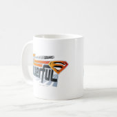 Superman All Powerful Kaffeetasse (Vorderseite Links)