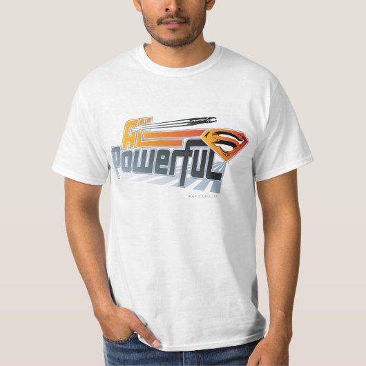 Superman All Powerful T-Shirt (Vorderseite)