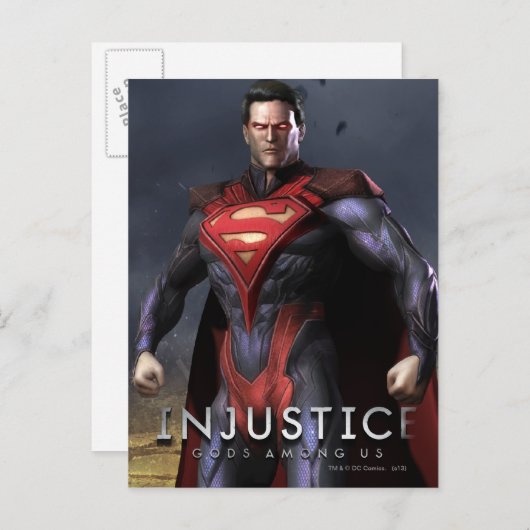 Superman Alternate Postkarte (Vorne/Hinten)