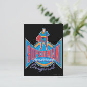 Superman American Original Postkarte (Stehend Vorderseite)