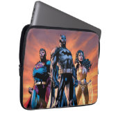 Superman, Batman & Wonder Woman Trinity Laptopschutzhülle (Vorne Rechts)