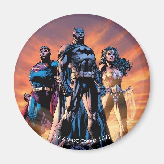 Superman, Batman & Wonder Woman Trinity Magnet (Vorne)