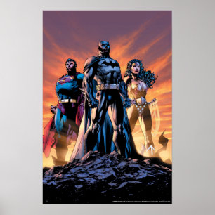 Superman, Batman & Wonder Woman Trinity Poster