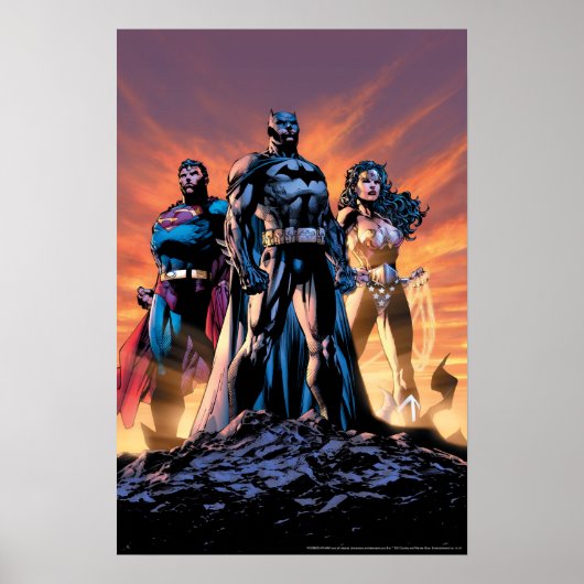 Superman, Batman & Wonder Woman Trinity Poster (Vorne)