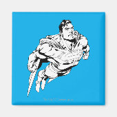 Superman Black and White 1 Magnet (Vorne)
