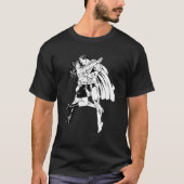 Superman Black and White 4 T-Shirt (Vorderseite)