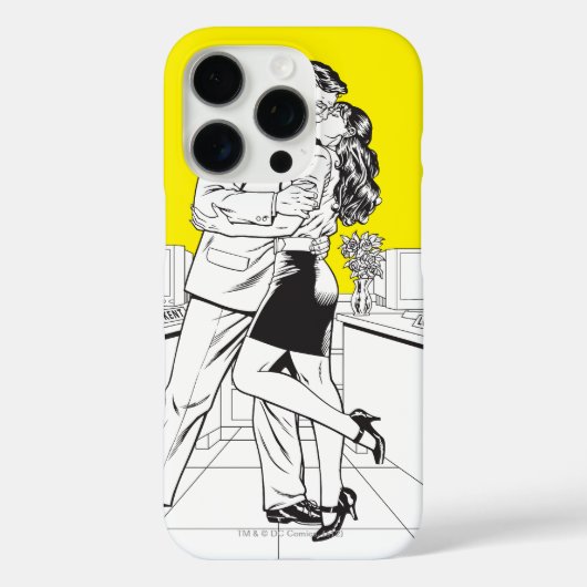 Superman Black and White 5 Case-Mate iPhone Hülle (Rückseite)