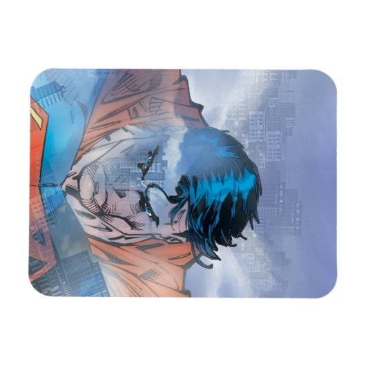 Superman - Blau Magnet (Horizontal)