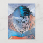 Superman - Blau Postkarte (Vorderseite)