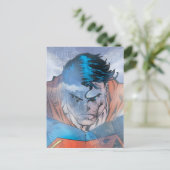 Superman - Blau Postkarte (Stehend Vorderseite)