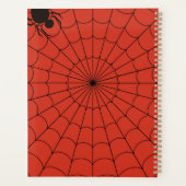 SUPERMAN BLUE AND RED pattern for KINDER, school Planer (Rückseite)