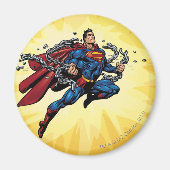 Superman bricht Ketten Magnet (Vorne)