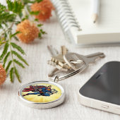 Superman bricht Ketten Schlüsselanhänger (Seite)