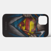 Superman | Brustkorbskizze eingefärbt Case-Mate iPhone Hülle (Rückseite (Horizontal))