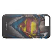 Superman | Brustkorbskizze eingefärbt Case-Mate iPhone Hülle (Rückseite (Horizontal))