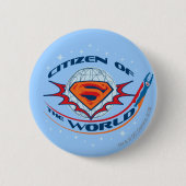 Superman Citizen of the World Button (Vorderseite)