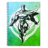 Superman-Comic-Notebook Notizblock (Vorderseite)