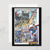 Superman Comic Panel - Clarks Herkunft 2 Postkarte (Vorne/Hinten)