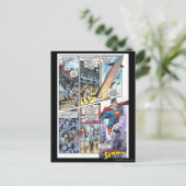 Superman Comic Panel - Clarks Herkunft 2 Postkarte (Stehend Vorderseite)