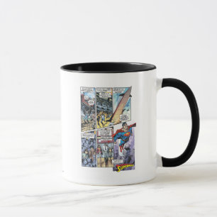 Superman Comic Panel - Clarks Herkunft 2 Tasse