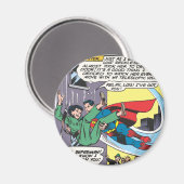 Superman Comic Panel - Lois a Instant Spater Magnet (Vorderseite/Rückseite)