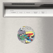 Superman Comic Panel - Lois a Instant Spater Magnet (In Situ (Geschirrspüler))