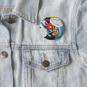 Superman Comic Panel - Lois Plunges Button (Beispiel)