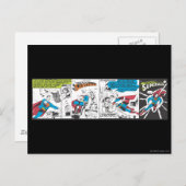 Superman Comic Panels 2 Postkarte (Vorne/Hinten)