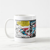 Superman Comic Panels Kaffeetasse (Links)
