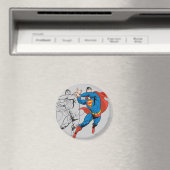 Superman Comic Panels Magnet (In Situ (Geschirrspüler))
