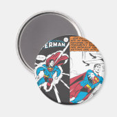 Superman Comic Panels Magnet (Vorderseite/Rückseite)