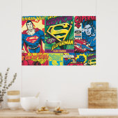 Superman Comic Panels Poster (Küche)