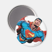Superman Comic Style Magnet (Vorderseite/Rückseite)