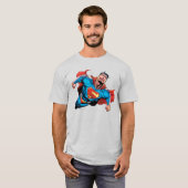 Superman Comic Style T-Shirt (Vorne ganz)